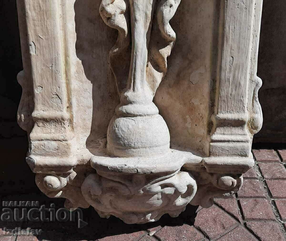 Massive plaster sculpture of the Weeping Madonna with price 200.00 BGN | € 102.26 Massive plaster sculpture of the Weeping Madonna with price 200.00 BGN | € 102.26