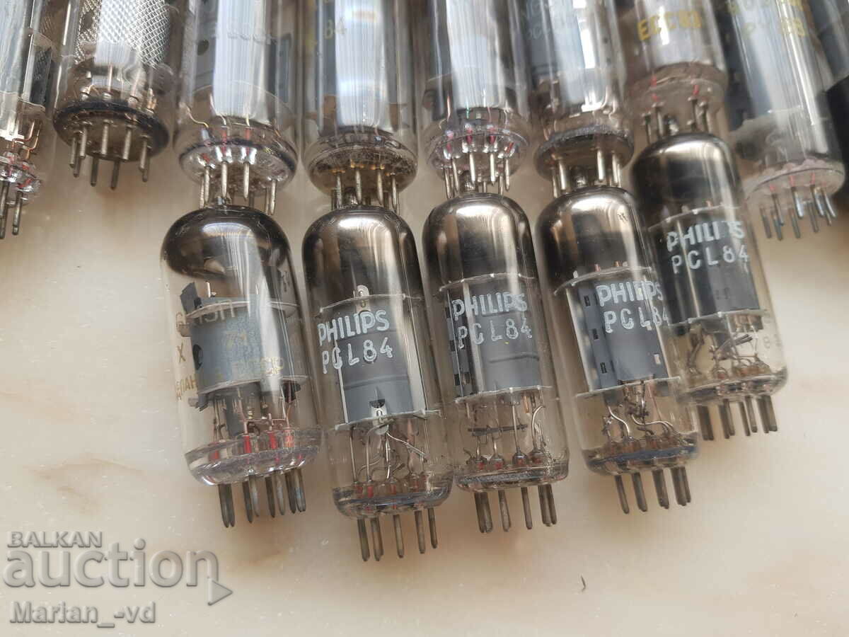 Lot of 52 pcs. radio and television lamps - 5 Lot of 52 pcs. radio and television lamps - 5