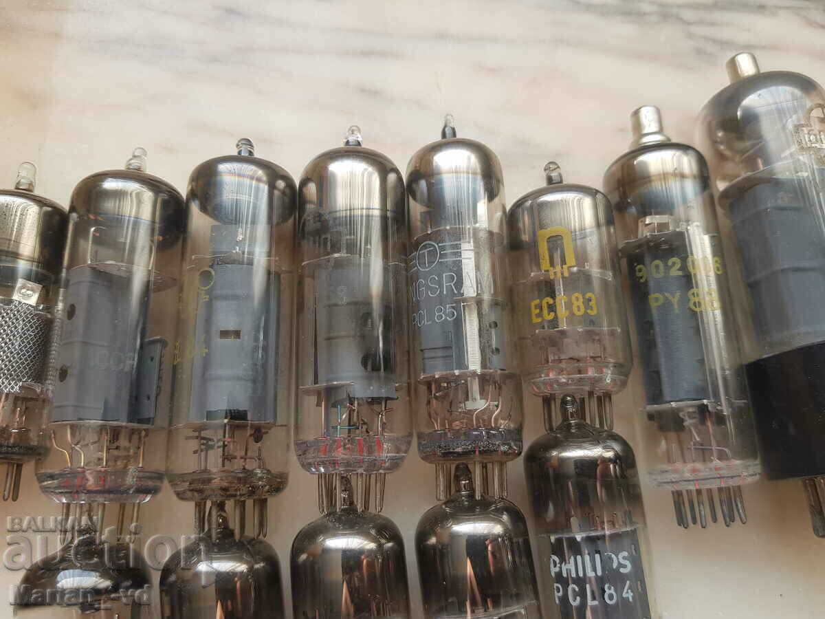 Lot of 52 pcs. radio and television lamps - 7 Lot of 52 pcs. radio and television lamps - 7