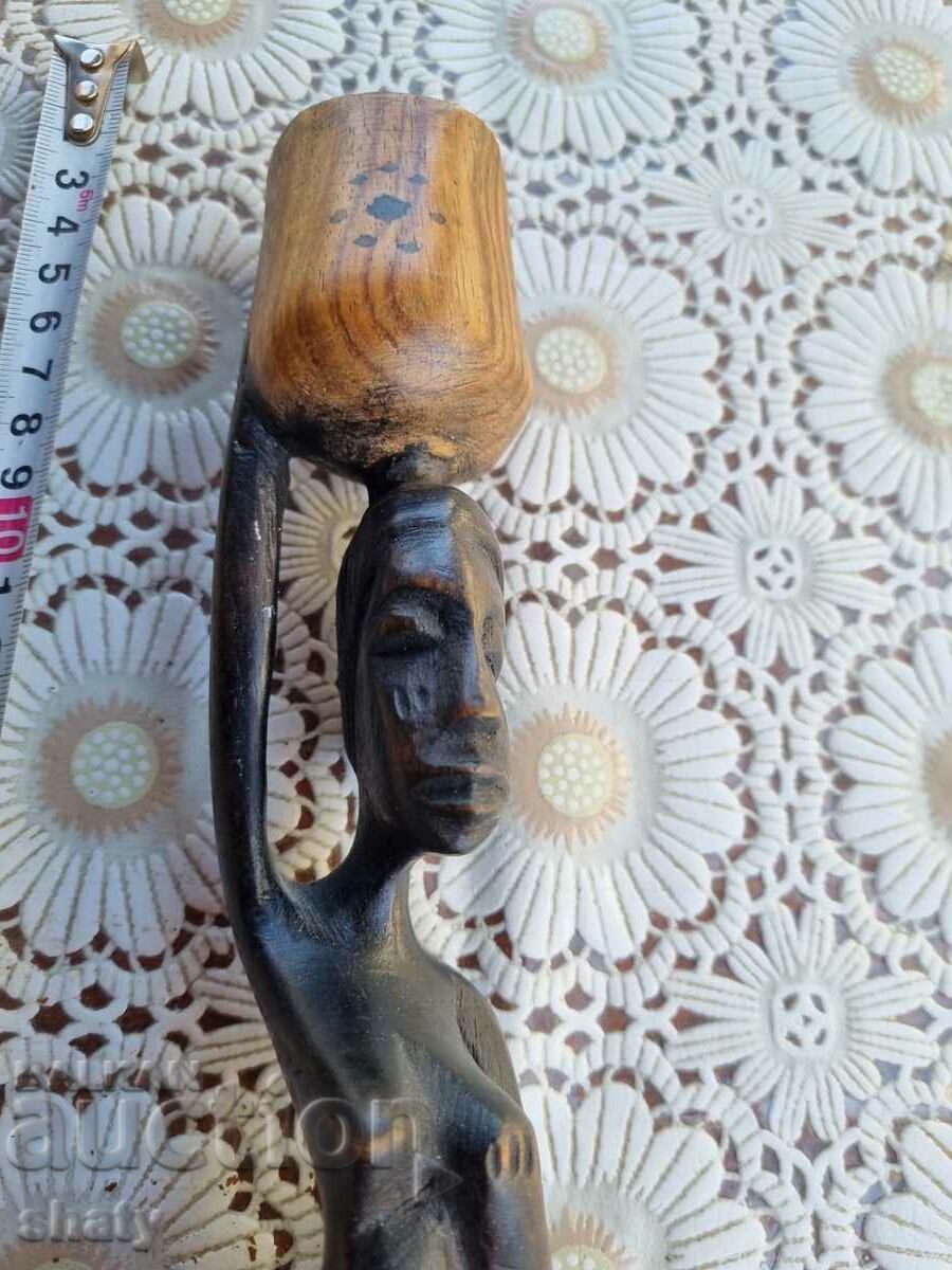 African wood figure with price 35.00 BGN | € 17.90 African wood figure with price 35.00 BGN | € 17.90