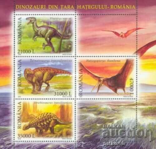 ROMANIA 2005 Dinosaurs block
