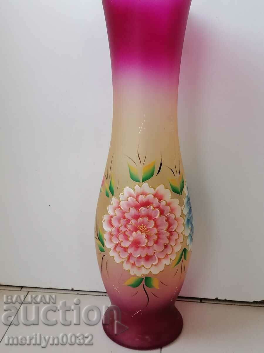 Art Deco vase hand-painted Art Deko 60 cm high with price 189.00 BGN | € 96.63