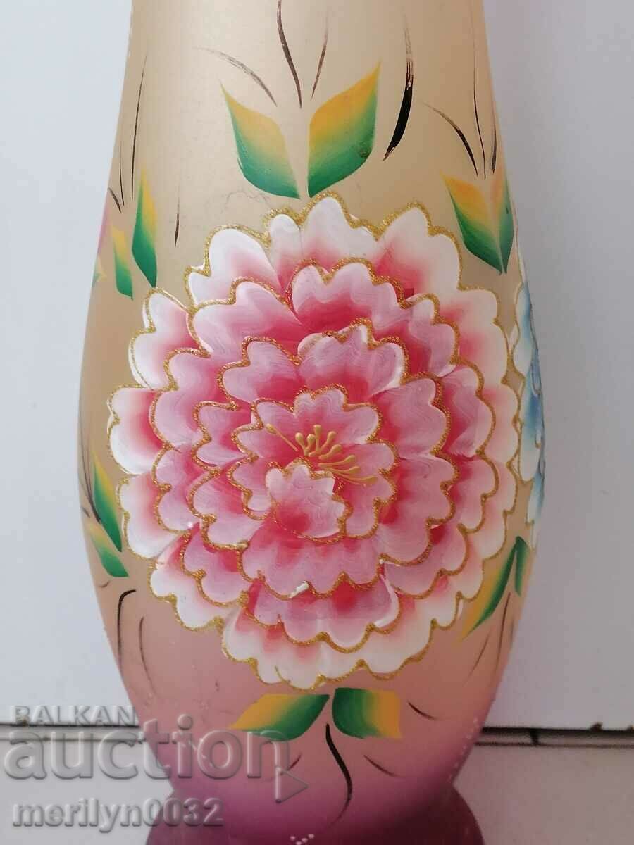 Art Deco vase hand-painted Art Deko 60 cm high - 6