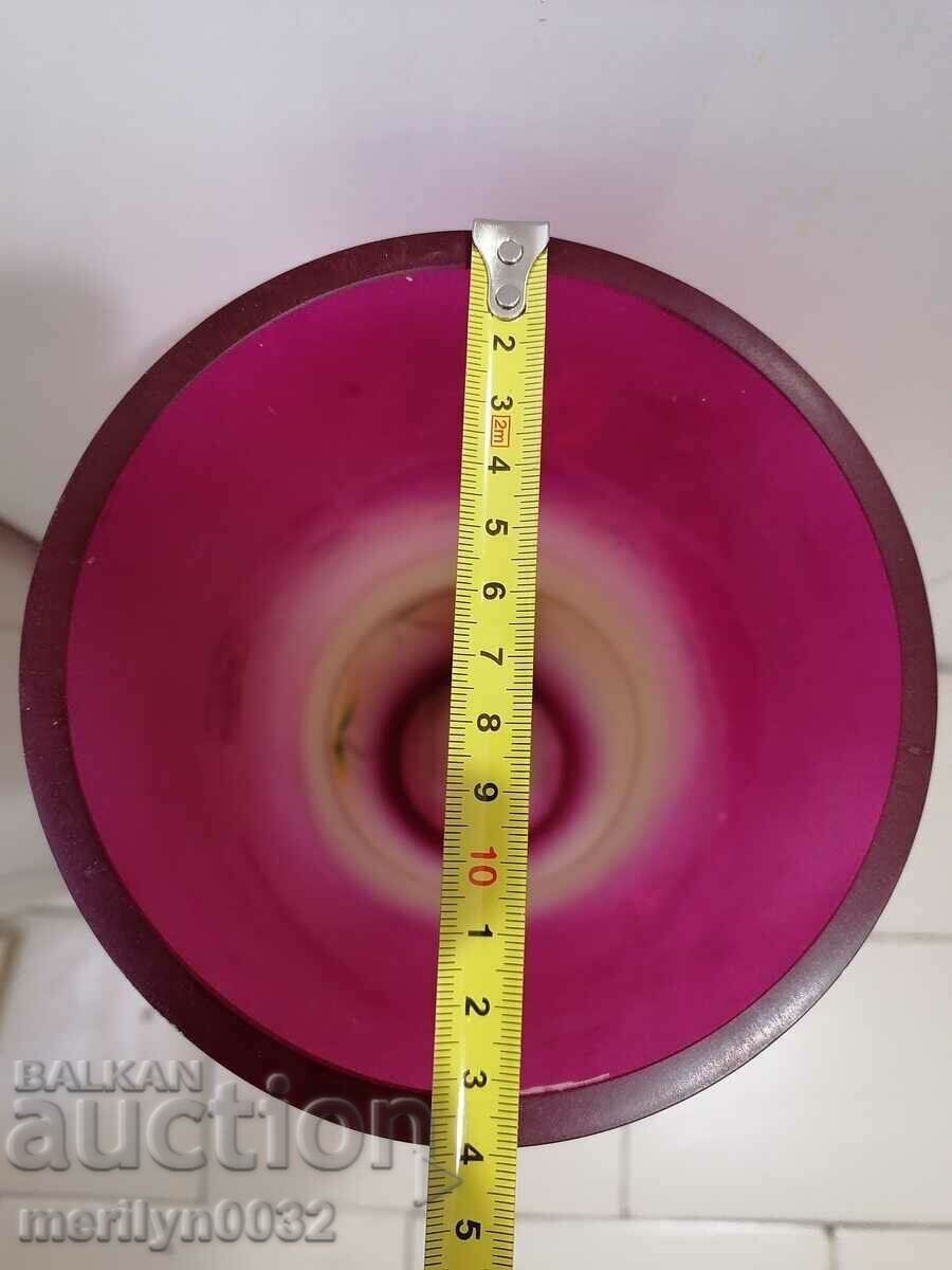 Art Deco vase hand-painted Art Deko 60 cm high - 7