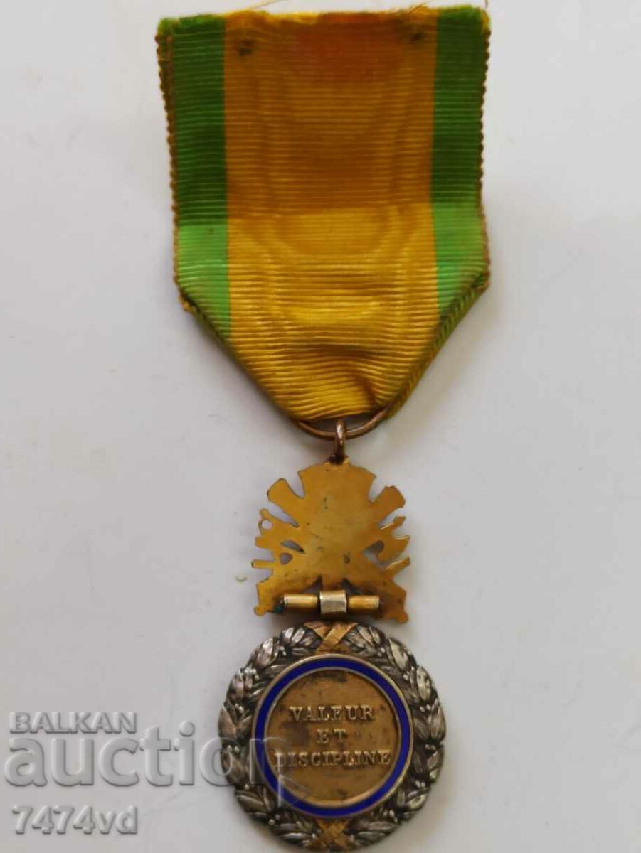 Auction French Silver Order 1870, enamel, gilding, beautiful appearance Auction French Silver Order 1870, enamel, gilding, beautiful appearance