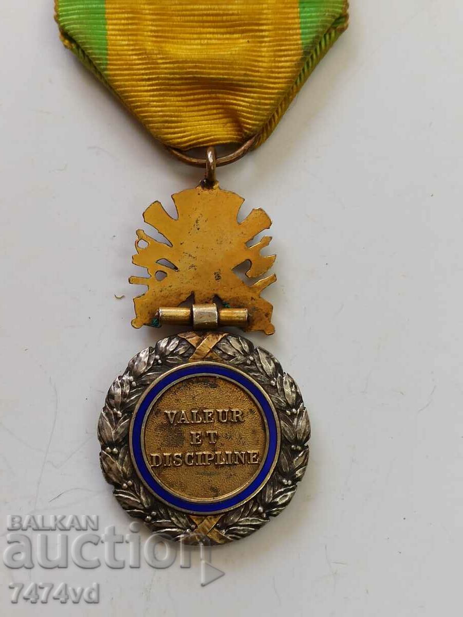 Delivery of French Silver Order 1870, enamel, gilding, beautiful appearance Delivery of French Silver Order 1870, enamel, gilding, beautiful appearance