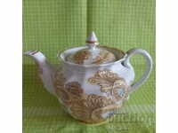 1970s Russian Bone China - Gilt Teapot