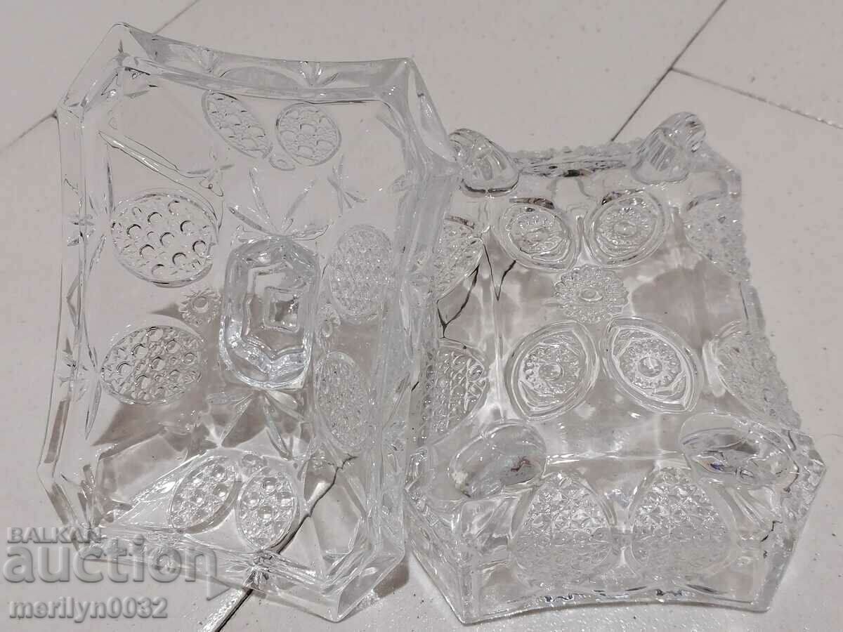 Bohemian crystal, crystal candy, bonbonniere, bowl - 5 Bohemian crystal, crystal candy, bonbonniere, bowl - 5