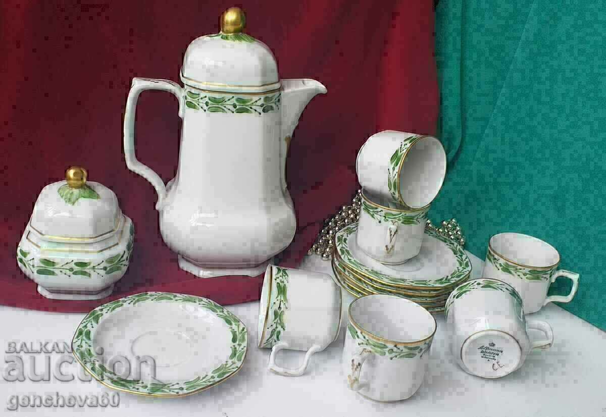 Υπηρεσία καφέ πορσελάνης Seltmann Welden BAVARIA - 6