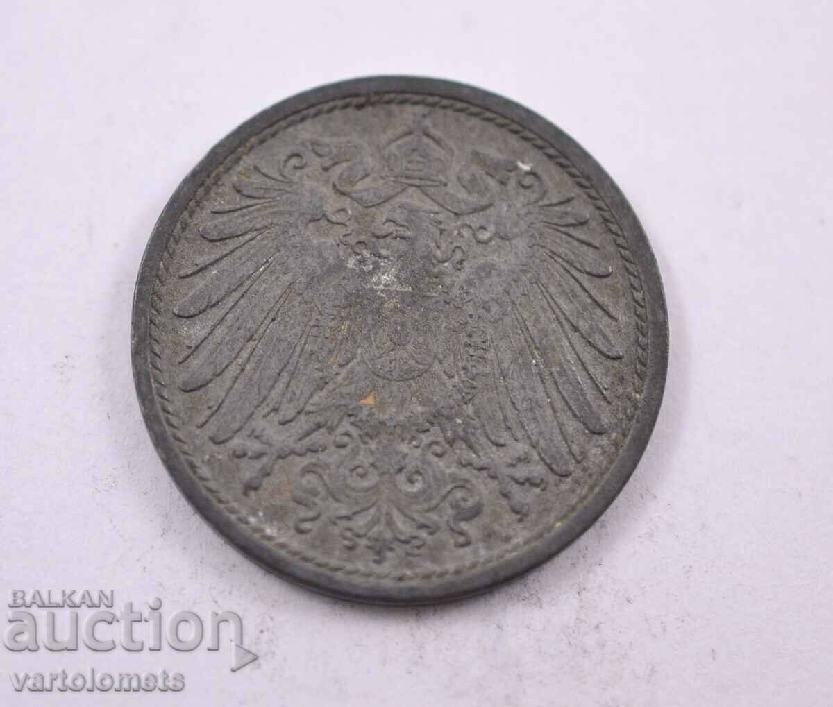 10 pfennig 1917, Germany with price 3.00 BGN | € 1.53