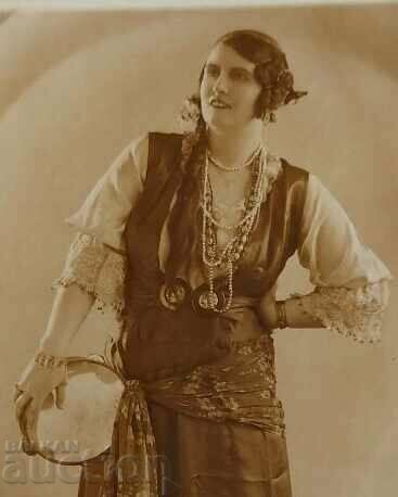 SOFIA DANCER PAFTY PHOTO CARDBOARD KINGDOM BULGARIA - 5