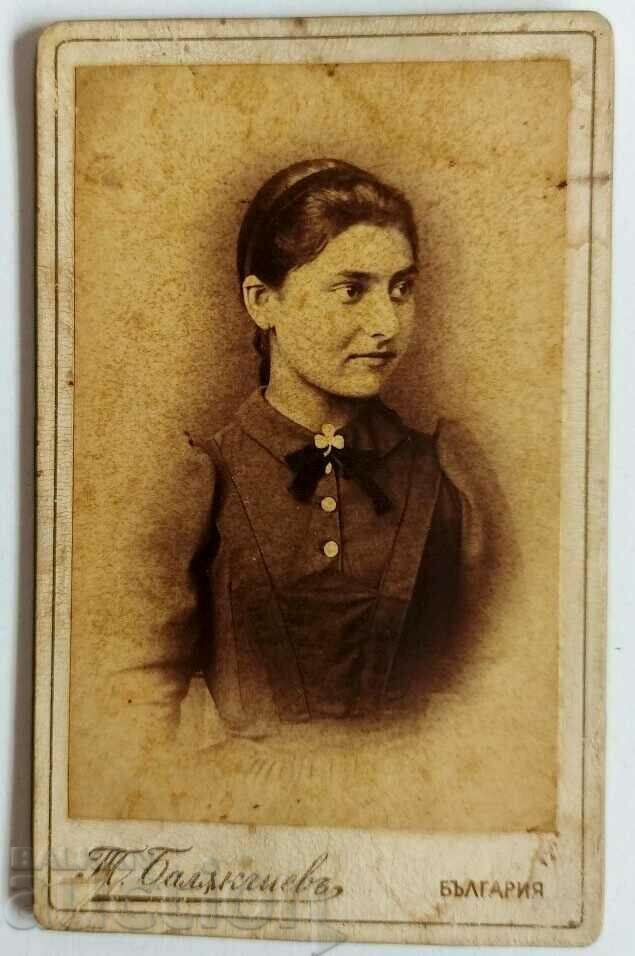 1892 FOTO FOTO VECHI CARTON PRINCIPIATUL BULGARIA