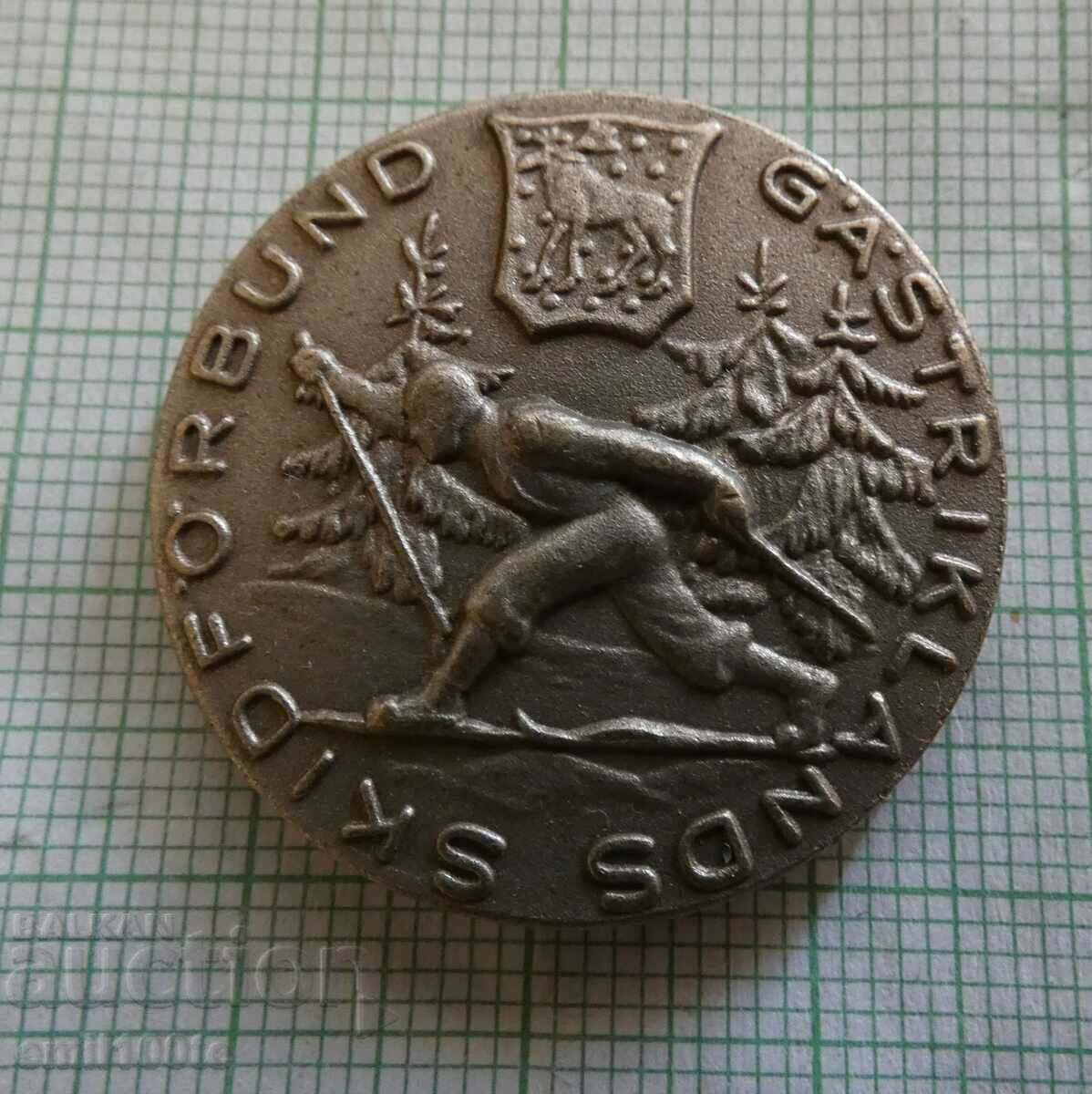 Μετάλλιο - Ομοσπονδία Σκι της Gästriklands Σουηδίας
