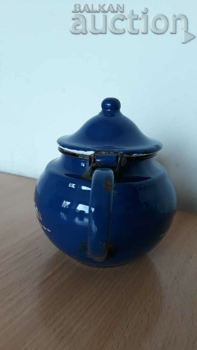 Delivery of small old primitive teapot 60s vintage retro Delivery of small old primitive teapot 60s vintage retro