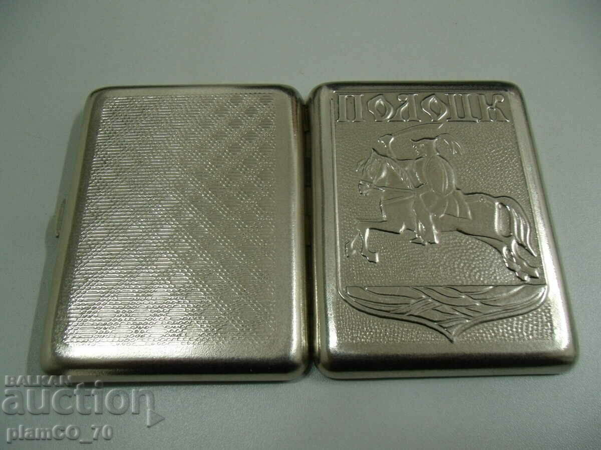 Livrarea № * 6116 tabatură de metal veche - Polotsk