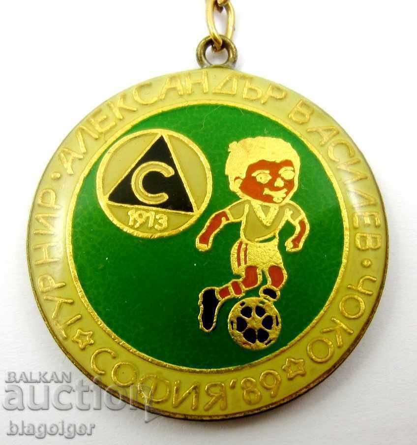 Slavia Sofia-Turneu de fotbal Alexander Vasilev Choko-1989 cu preț 4.99 BGN | € 2.55 Slavia Sofia-Turneu de fotbal Alexander Vasilev Choko-1989 cu preț 4.99 BGN | € 2.55