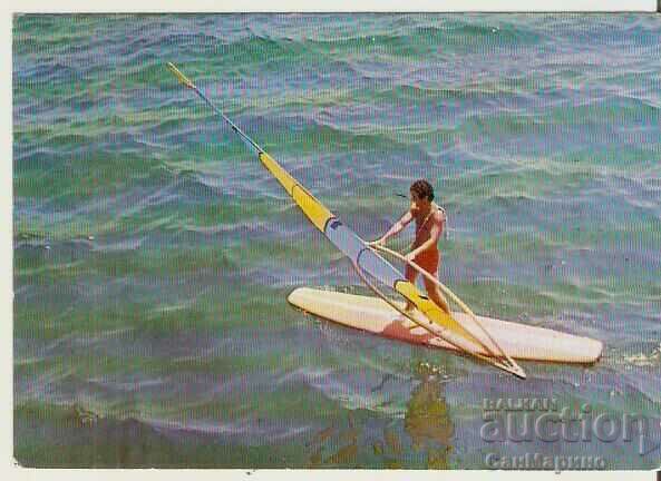 Картичка България Слънчев бряг Сърфинг 1** Картичка България Слънчев бряг Сърфинг 1**