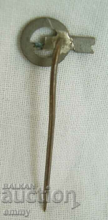 Auction Badge Slovakia-sign, logo ZVL company for camps Auction Badge Slovakia-sign, logo ZVL company for camps