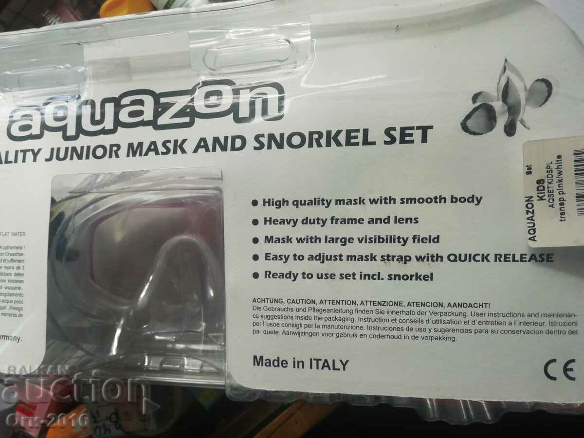Glasses - Diving mask for children AQUAZON - 5