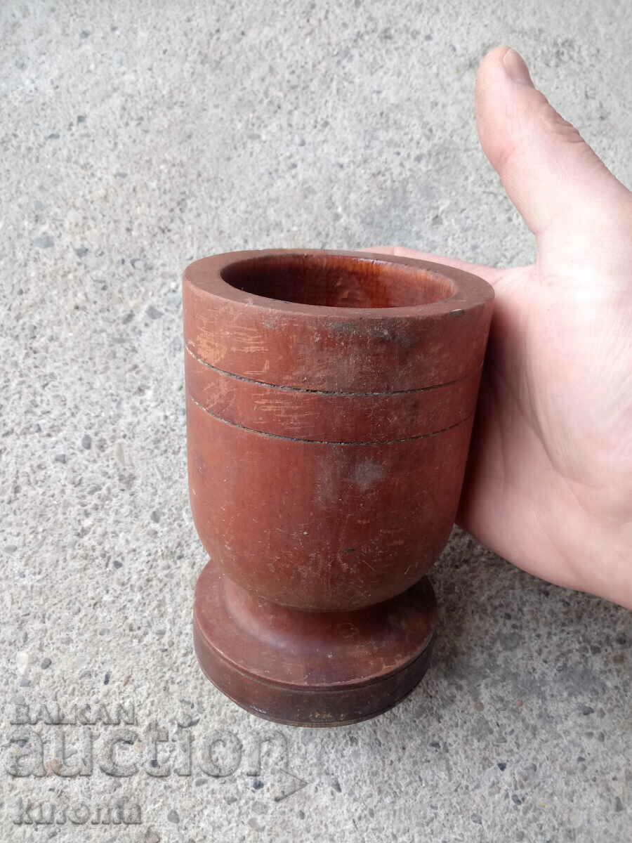 Wood mortar