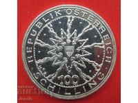 100 shillings Austria silver 1978 PROOF