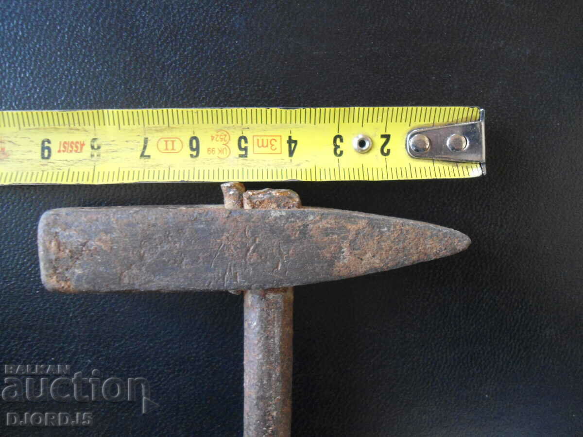 Old hammer, iron handle - 6 Old hammer, iron handle - 6
