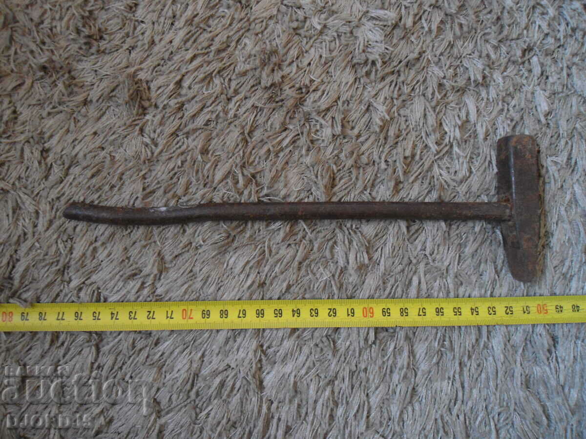 Old hammer, iron handle - 7 Old hammer, iron handle - 7
