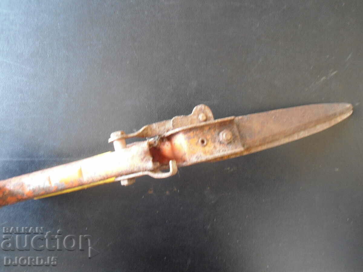 Delivery of Old scissors for pruning shrubs Delivery of Old scissors for pruning shrubs