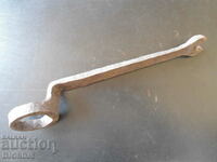 Old wrought iron key, cart, carriage