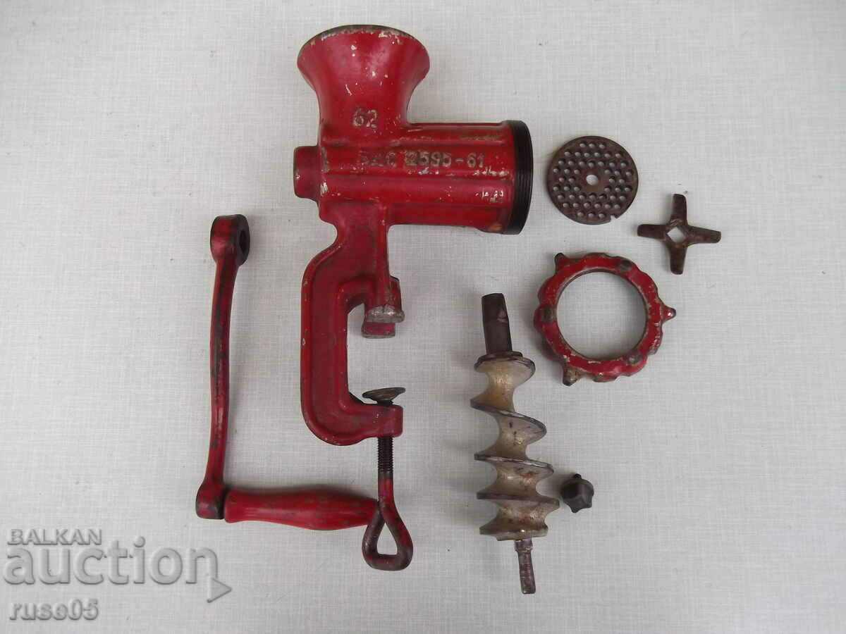 Manual meat grinder "Steel - 62" - 6