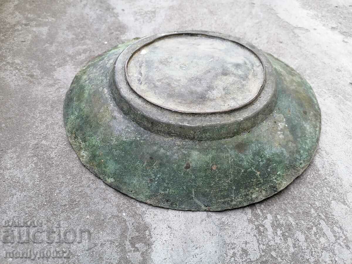 Ancient copper sahan copper copper vessel - 5 Ancient copper sahan copper copper vessel - 5