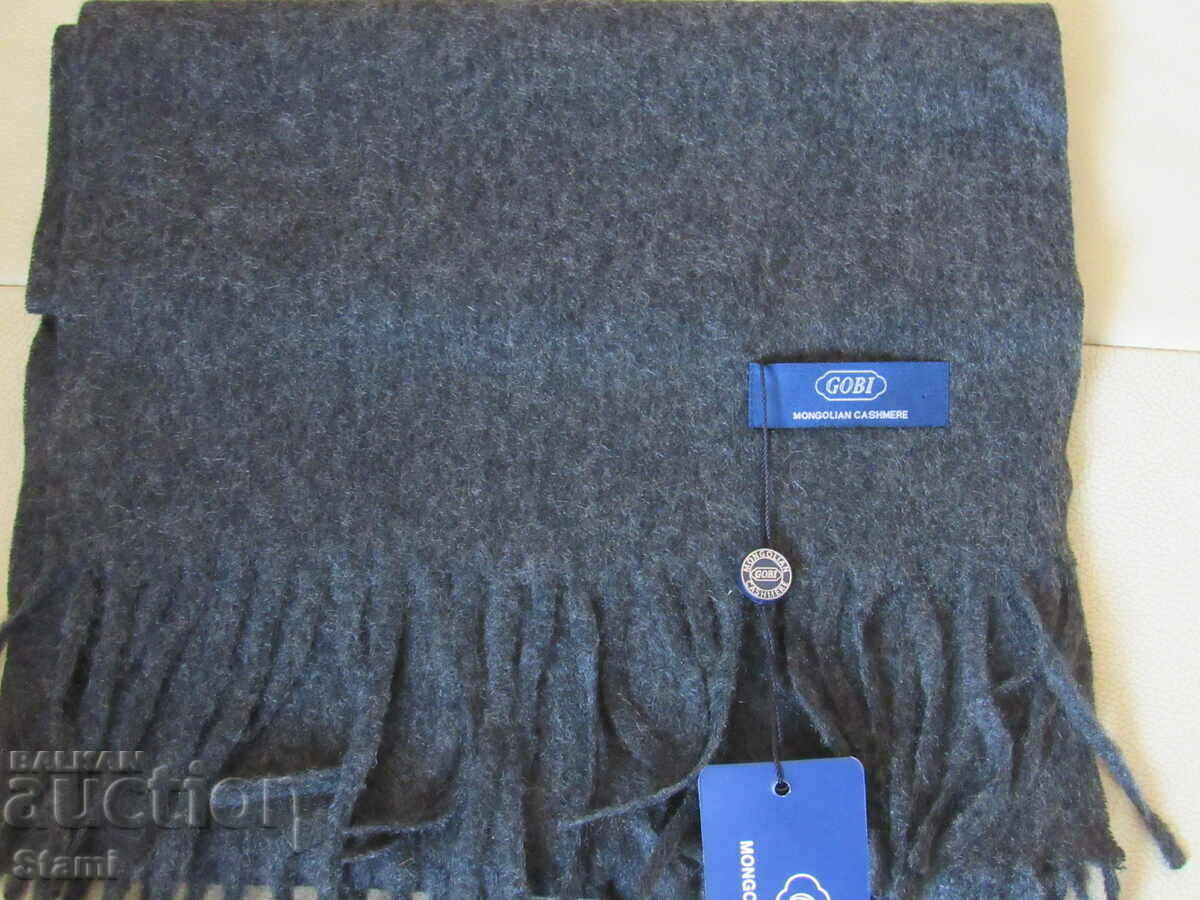 Fine scarf 100% cashmere, gray, Mongolia with price 139.00 BGN | € 71.07 Fine scarf 100% cashmere, gray, Mongolia with price 139.00 BGN | € 71.07