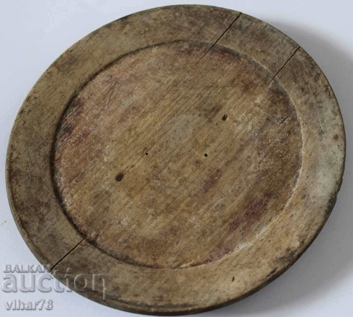 Tocător, suport din lemn, vas din lemn, tănuță