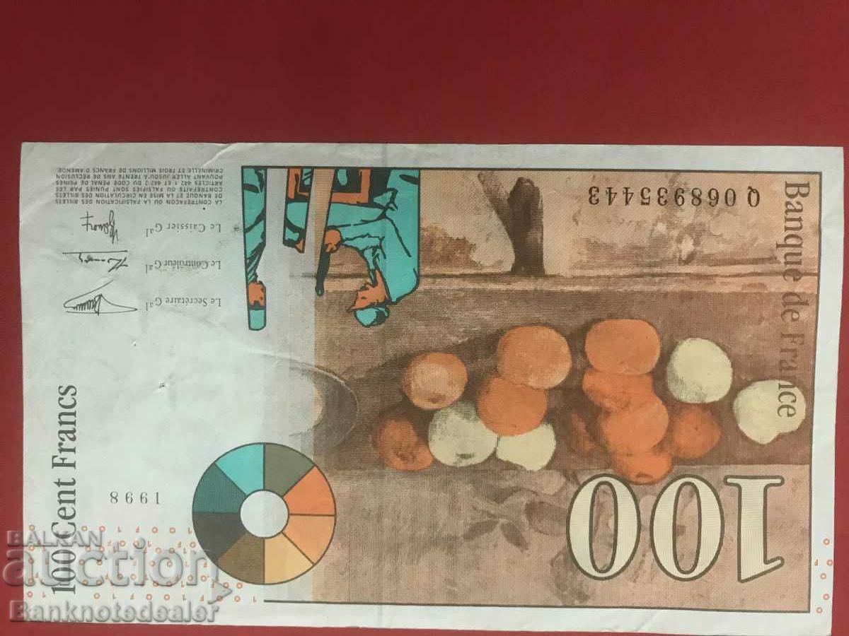 France 100 Francs 1998 Pick 158 Ref 5443 with price 30.00 BGN | € 15.34 France 100 Francs 1998 Pick 158 Ref 5443 with price 30.00 BGN | € 15.34
