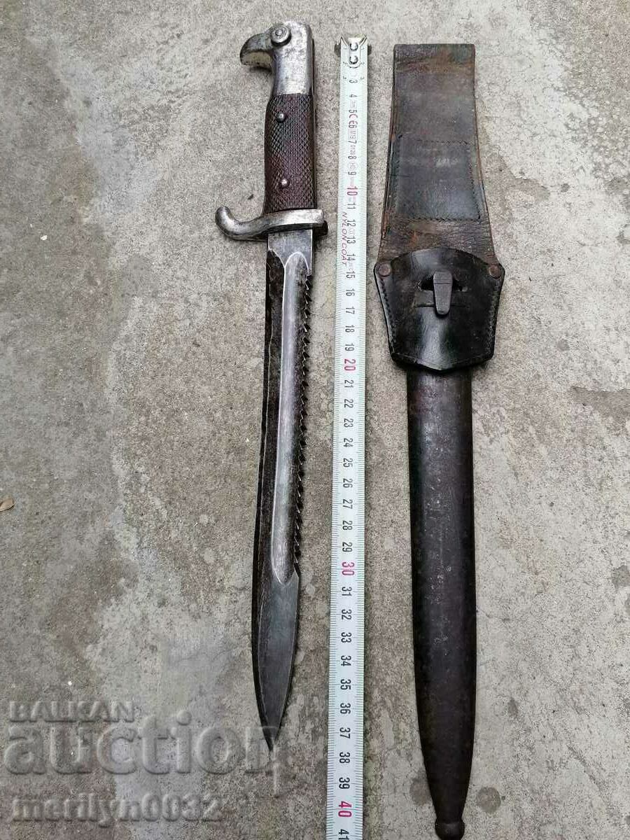 German Pioneer Bayonet Rifle Mauser Bayonet Knife Kania WW1 with price 768.00 BGN | € 392.67 German Pioneer Bayonet Rifle Mauser Bayonet Knife Kania WW1 with price 768.00 BGN | € 392.67