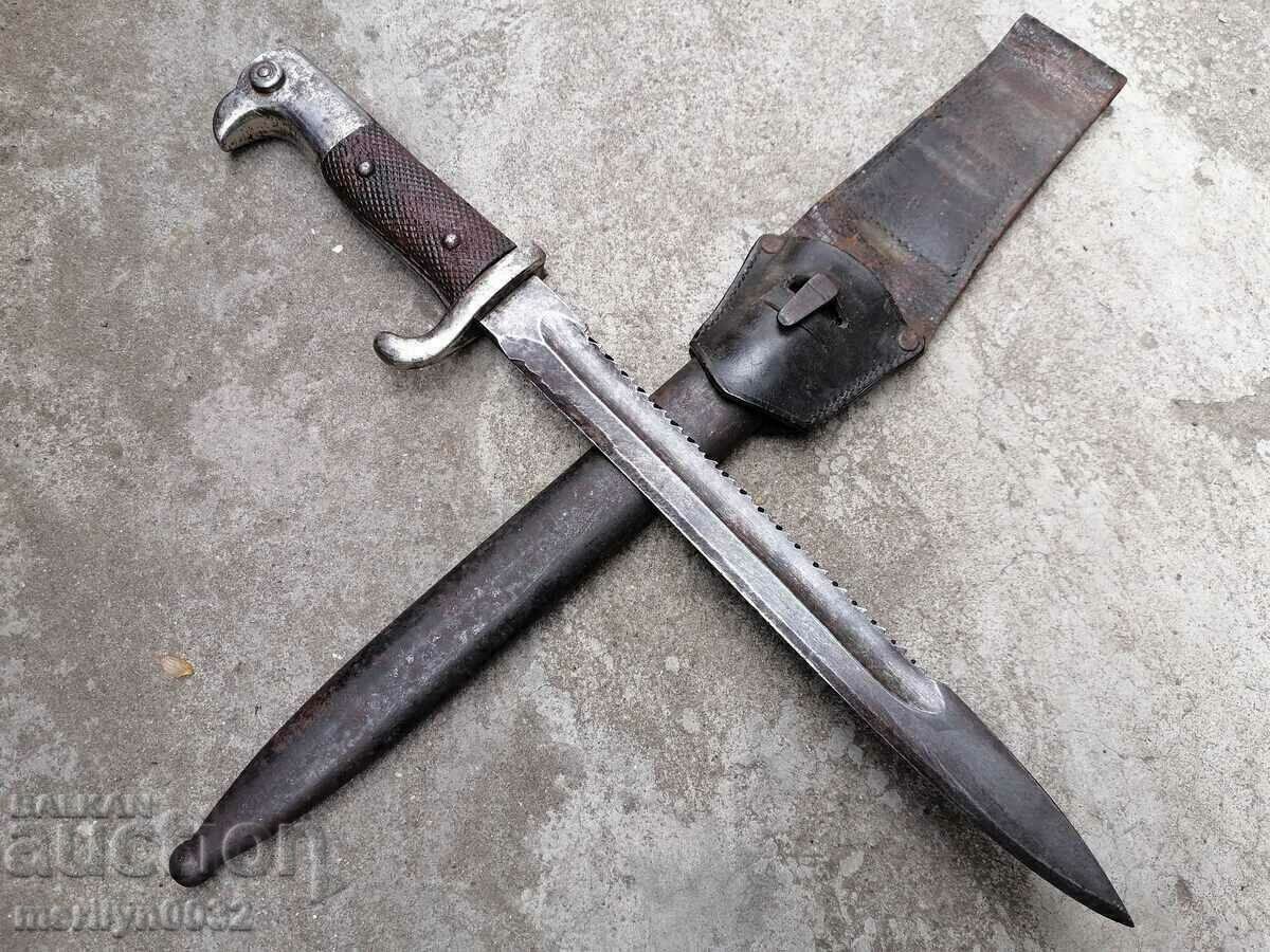 German Pioneer Bayonet Rifle Mauser Bayonet Knife Kania WW1