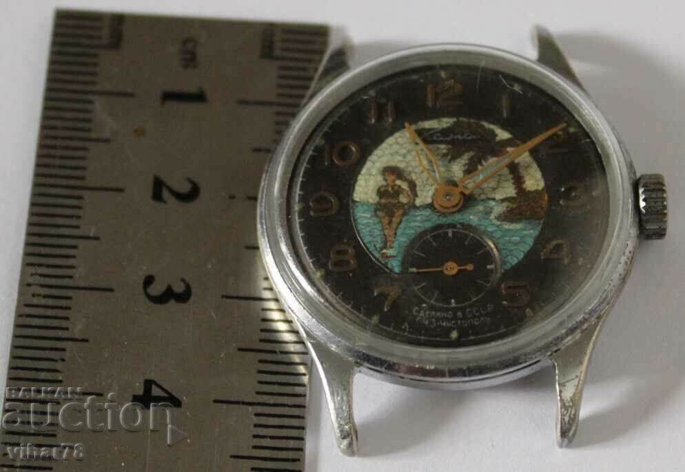 MEN'S DAGGER WATCH WITH PAINTED DIAL with price 119.99 BGN | € 61.35 MEN'S DAGGER WATCH WITH PAINTED DIAL with price 119.99 BGN | € 61.35