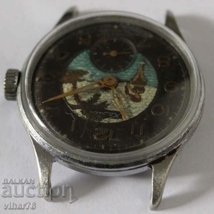 Delivery of MEN'S DAGGER WATCH WITH PAINTED DIAL Delivery of MEN'S DAGGER WATCH WITH PAINTED DIAL