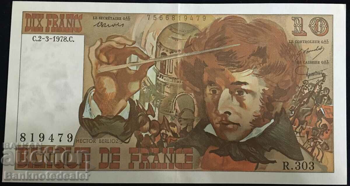France 10 Francs 1978 Pick 150c Ref 9479