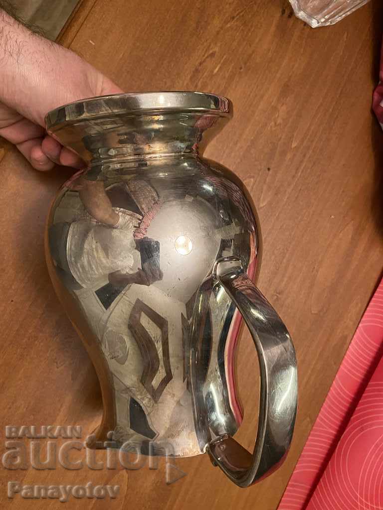 Silver-plated solid for water, nice vessel and for wine - 5 Silver-plated solid for water, nice vessel and for wine - 5