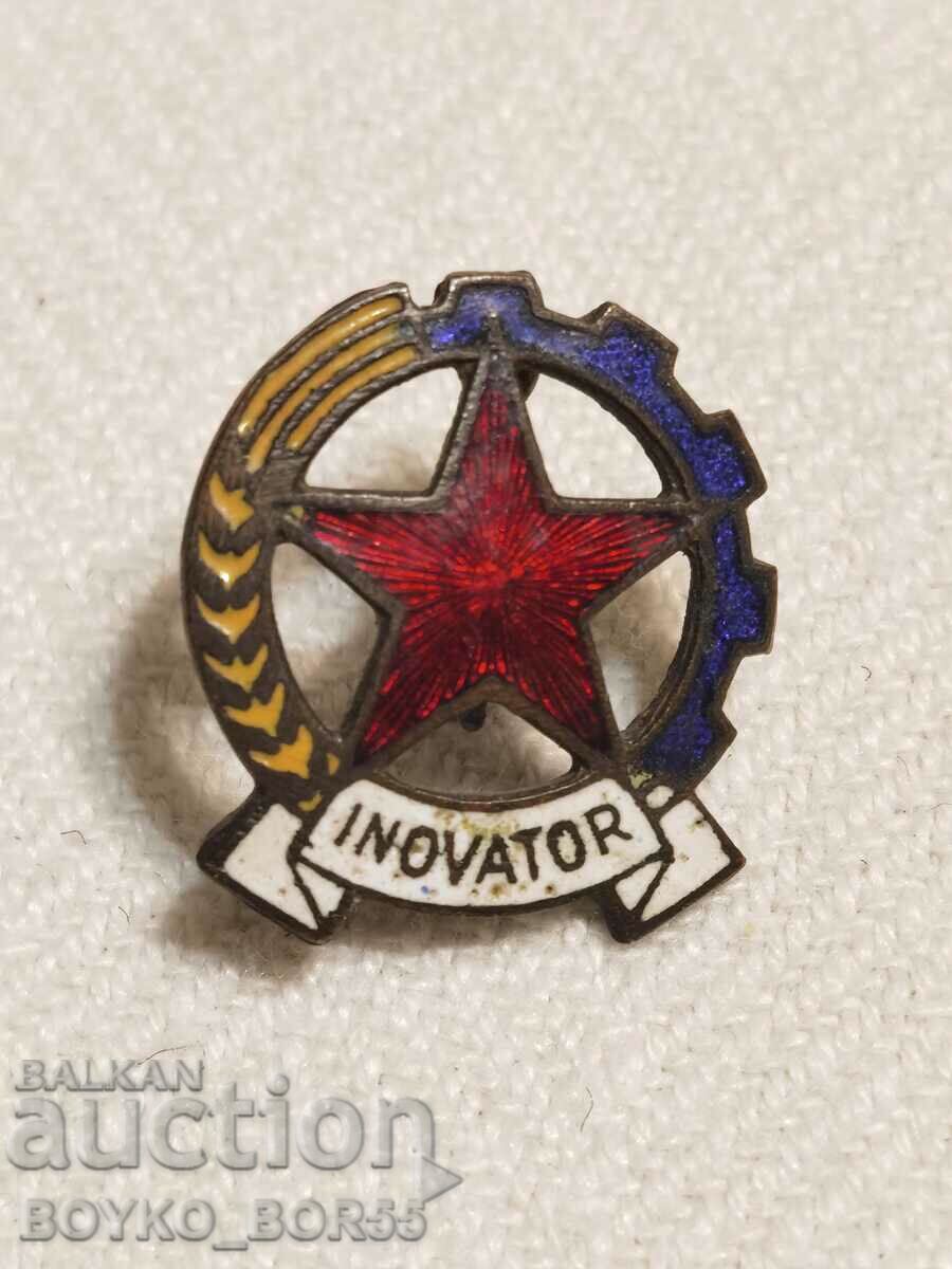 Super Rare Enameled Badge INOVATOR Innovator