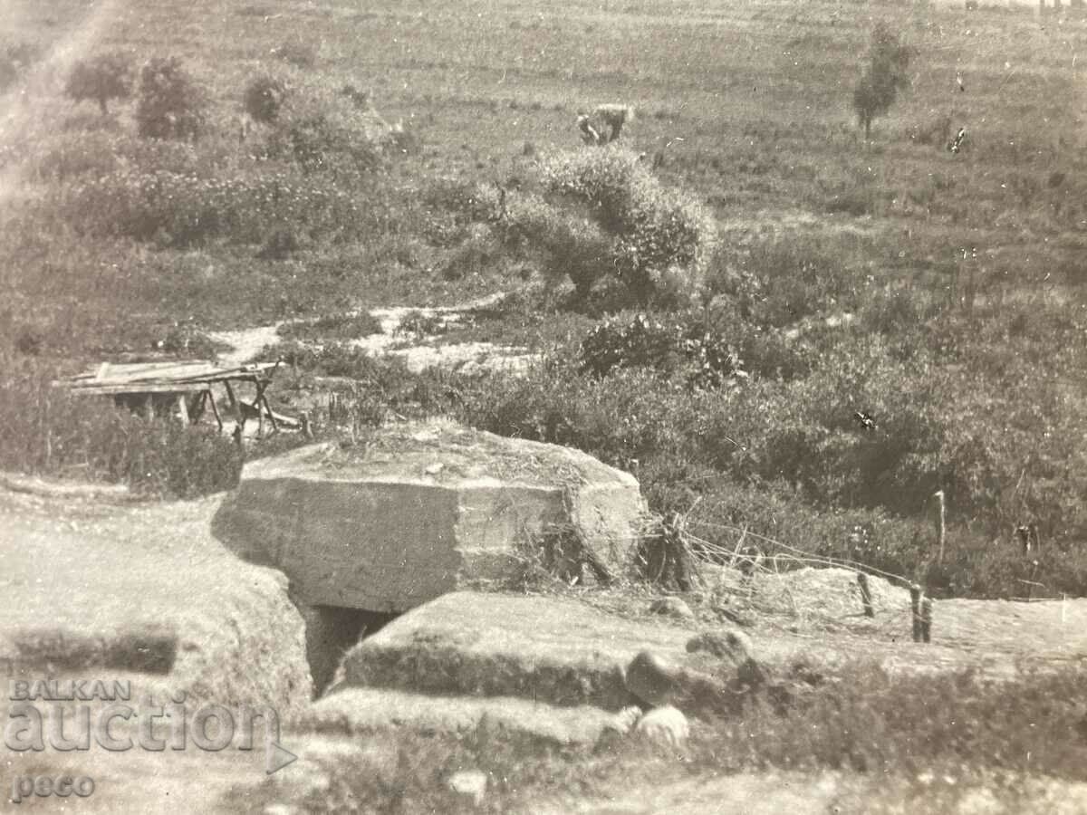 Delivery of Struma Front Position Tefik Bey Trenches World War I. Delivery of Struma Front Position Tefik Bey Trenches World War I.