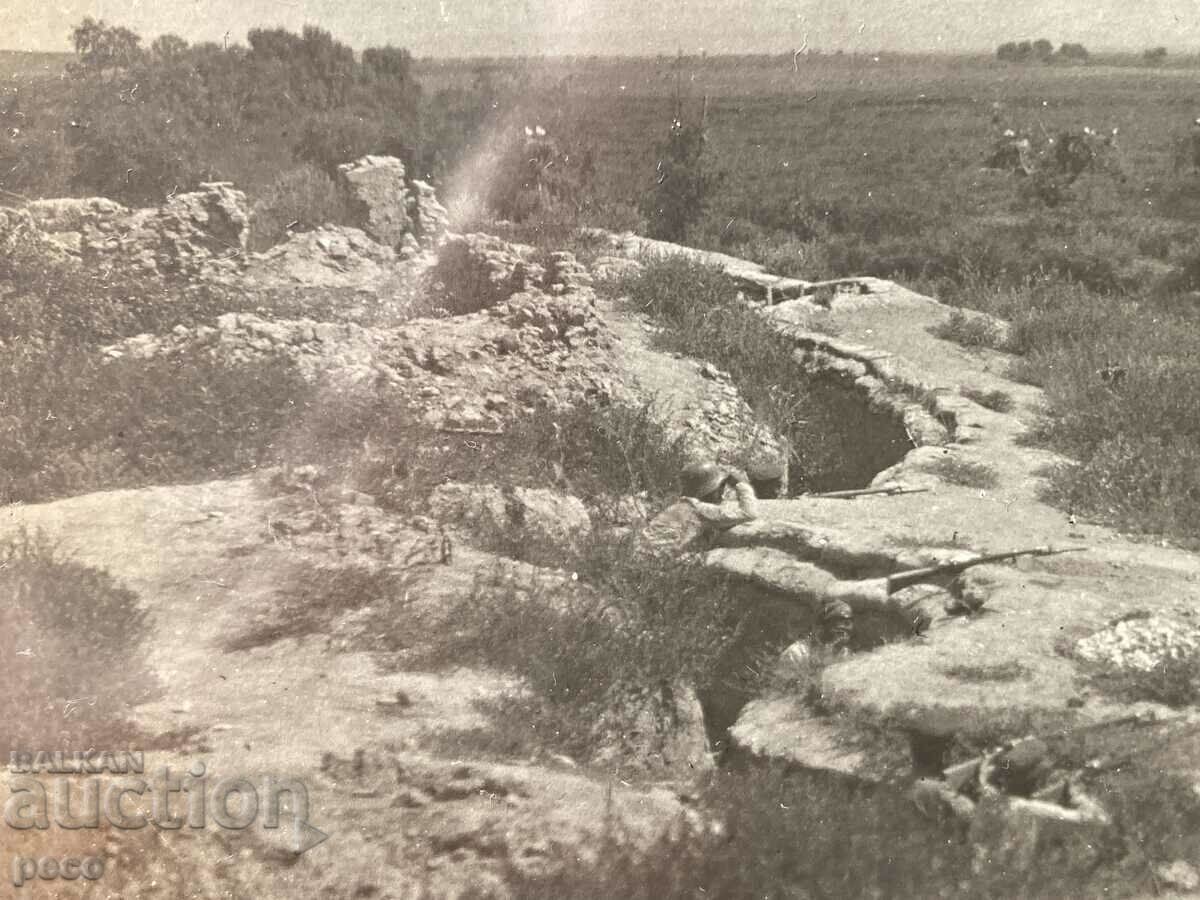 Struma Front Poziție Tefik Bey Trenches Primul Război Mondial.