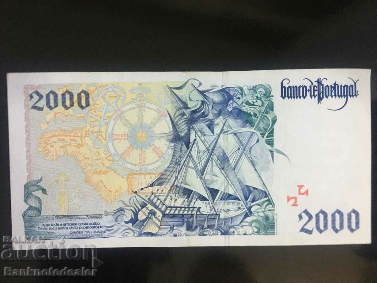 Portugal 2000 Escudos 1996 Pick 189 Ref 7060 with price 45.00 BGN | € 23.01 Portugal 2000 Escudos 1996 Pick 189 Ref 7060 with price 45.00 BGN | € 23.01