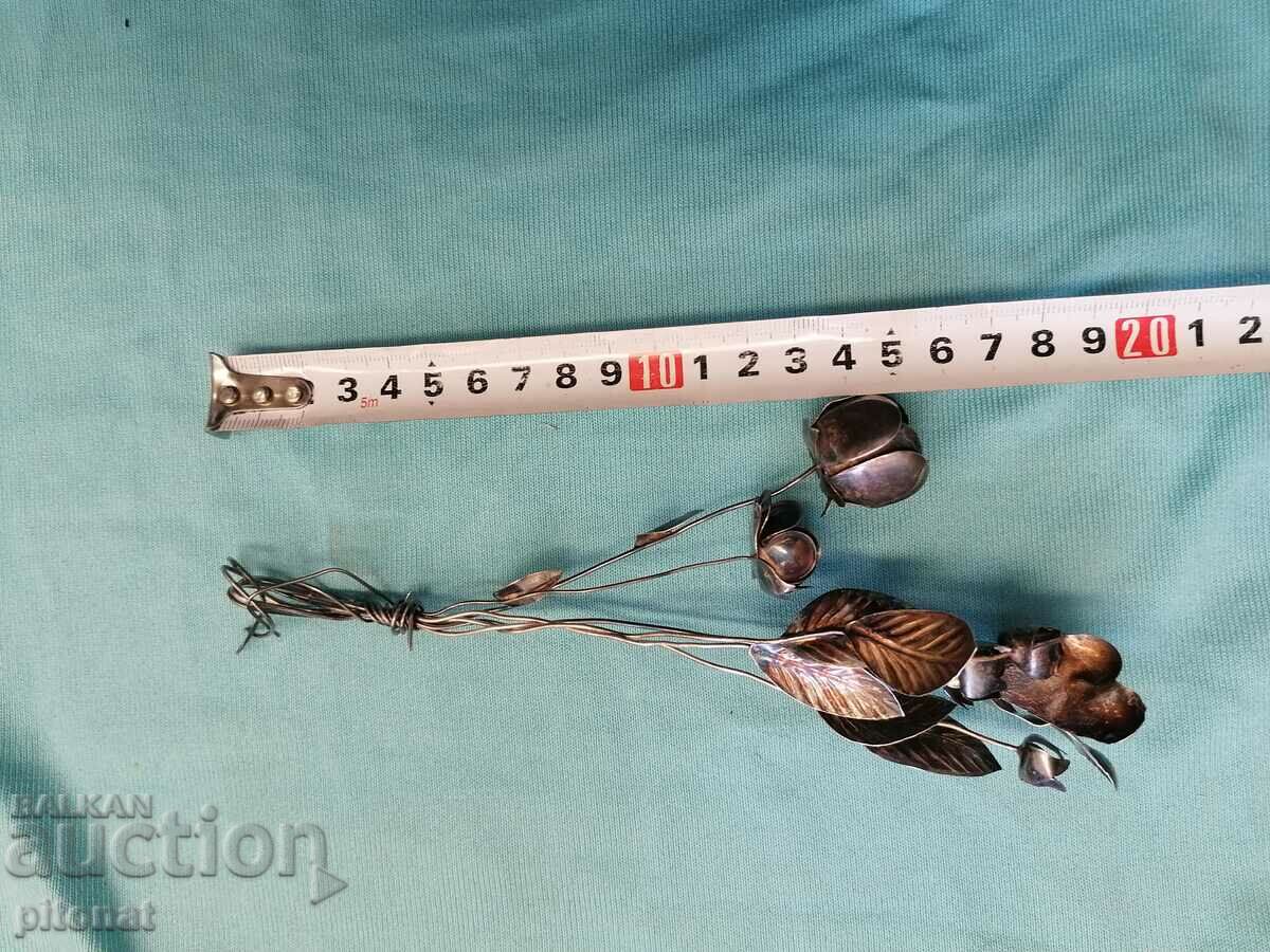 Антикварен сребърен букет - 5 Антикварен сребърен букет - 5