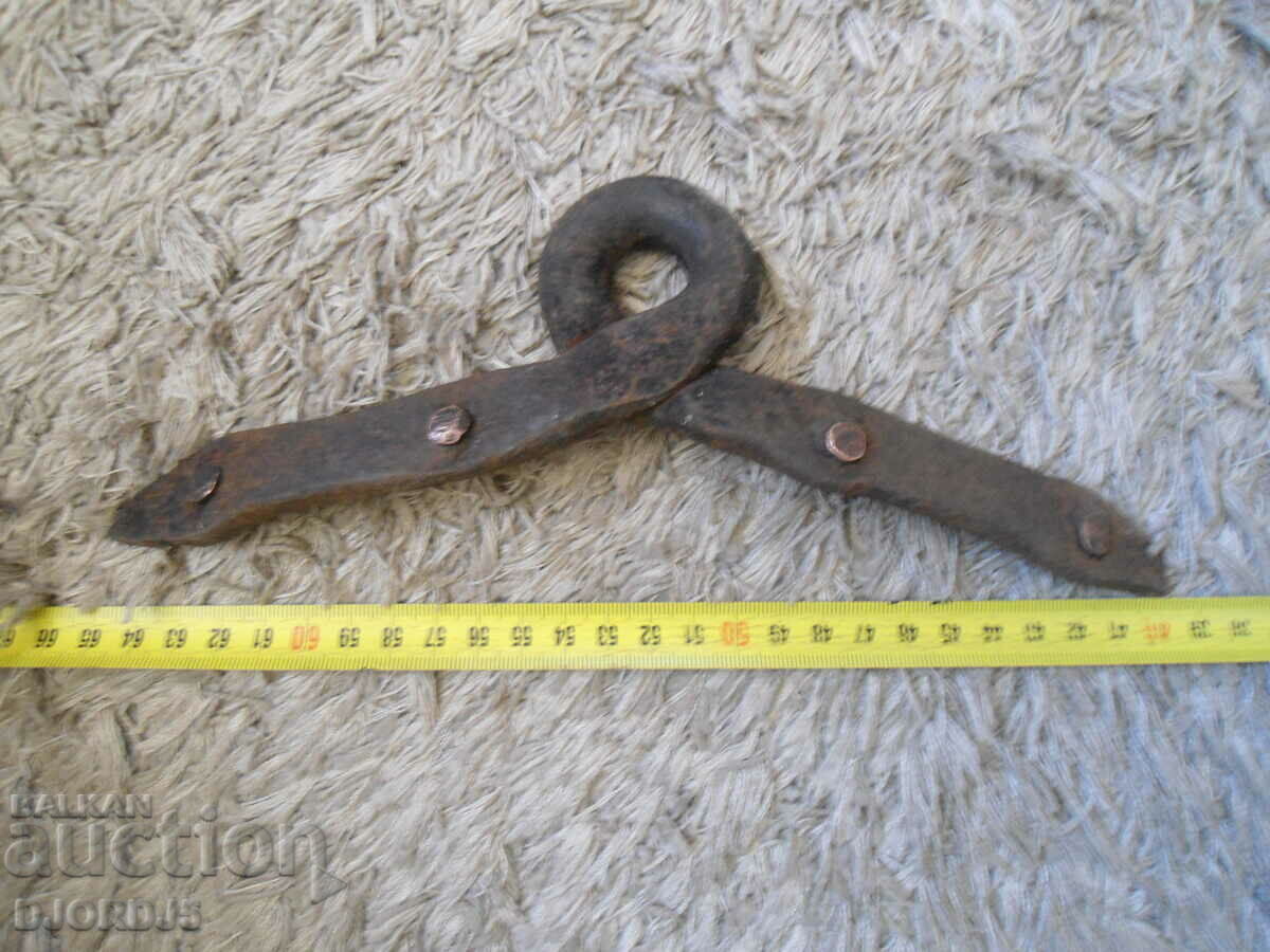 Auction Old hinge from a copper boiler Auction Old hinge from a copper boiler
