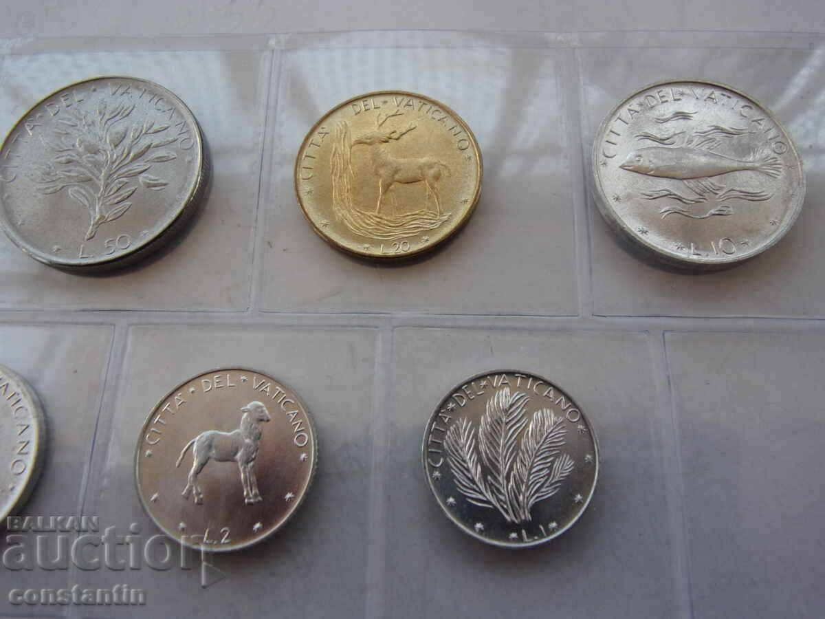 RS(37) Ватикана-Сет 1966 мн.рядък-тираж 10 х. бр.БЗЦ - 6 RS(37) Ватикана-Сет 1966 мн.рядък-тираж 10 х. бр.БЗЦ - 6