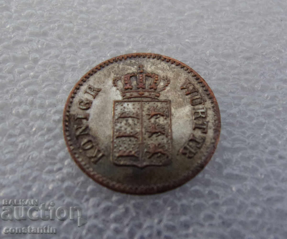 RS (37) Germania-Württemberg 1 Kreuzer 1855-lucius cu preț € 15.34 | 30.00 BGN
