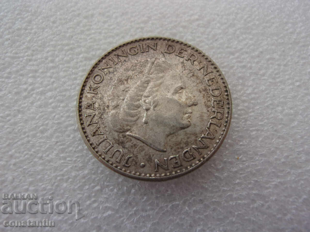 RS (37) Olanda-1 gulden 1956- lucios-argintiu.BZC cu preț € 5.11 | 9.99 BGN