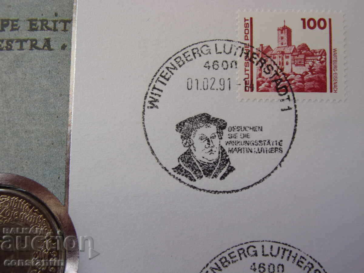 RS (37) Germania-5 timbre 1978 F și timbru poștal într-un plic frumos - 7